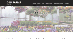 Desktop Screenshot of ddfarmsinc.com